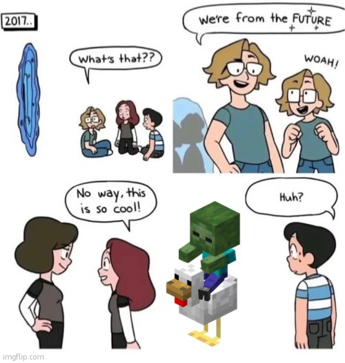 Were from the future | image tagged in were from the future | made w/ Imgflip meme maker