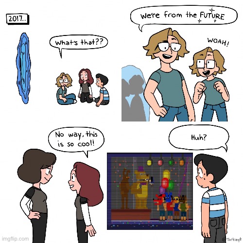 We’re from future (Original Quality) | image tagged in we re from future original quality | made w/ Imgflip meme maker