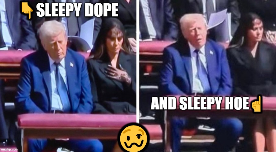 sleepy | 👇SLEEPY DOPE; AND SLEEPY HOE☝; 🥴 | made w/ Imgflip meme maker