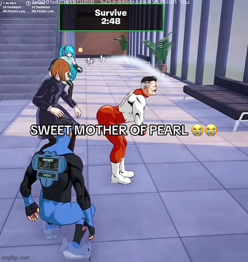 Omni Man Fortnite | made w/ Imgflip meme maker