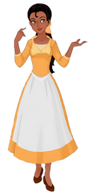 Tiana Rogers The Waitress Blank Meme Template