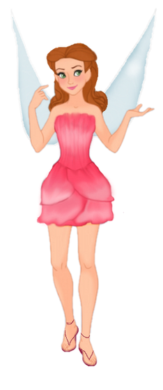 Rosetta The Garden-talent Fairy From Tinker Bell Blank Meme Template