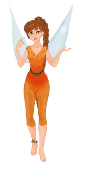 Fawn The Animal-talent Fairy From Tinker Bell Blank Meme Template