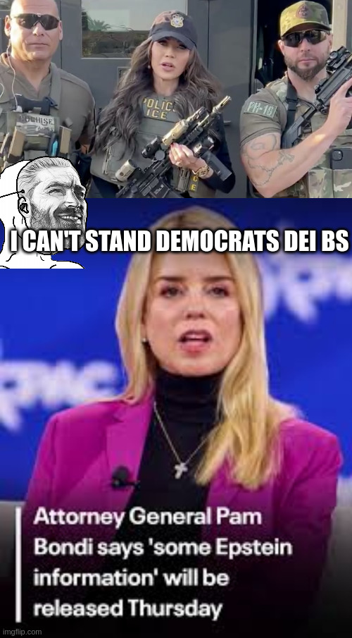 Does Trump think these people are qualified or ?? | I CAN'T STAND DEMOCRATS DEI BS | made w/ Imgflip meme maker