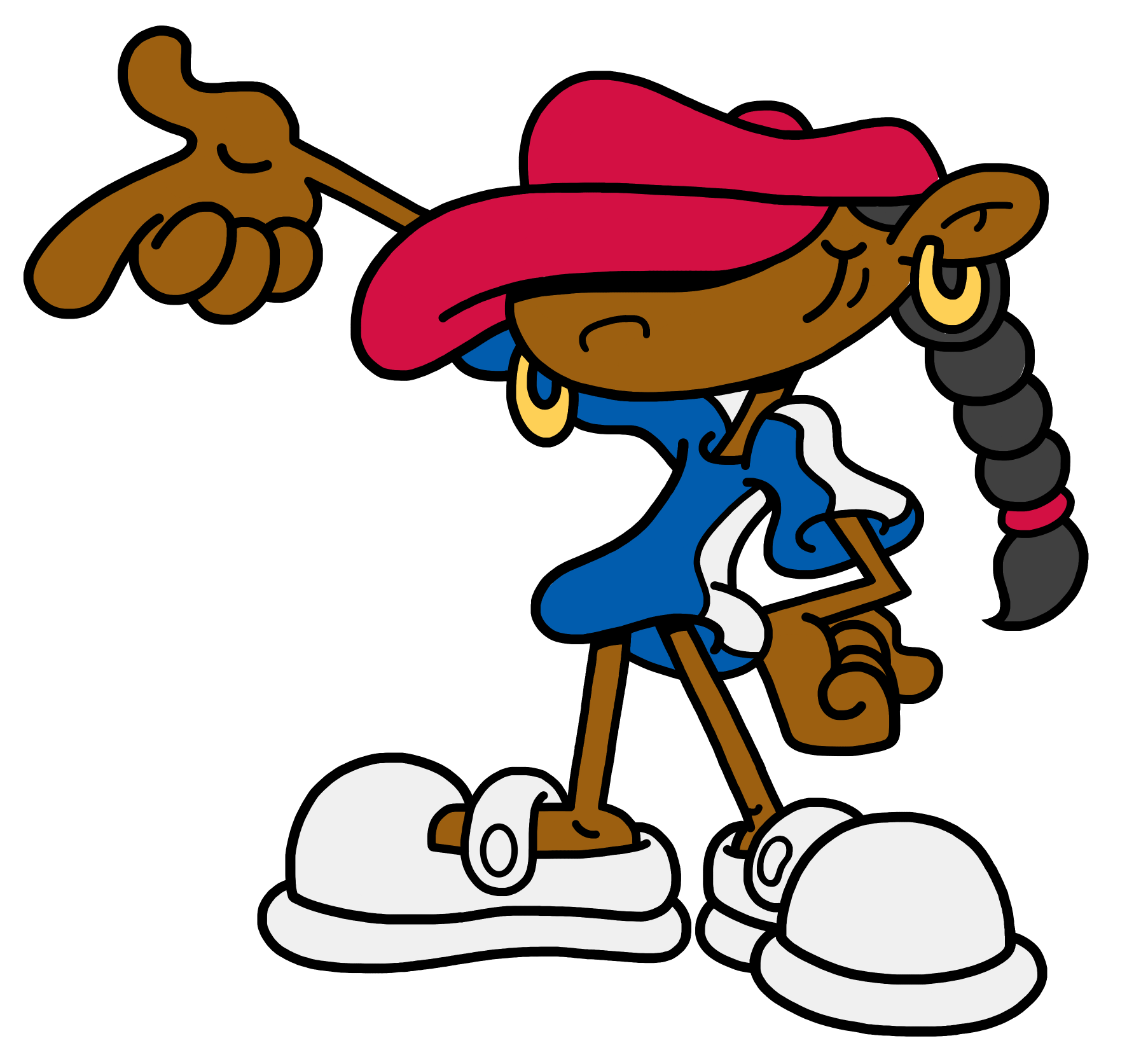 Abigail Ivanna Lincoln a.k.a. Numbuh 5 Blank Meme Template
