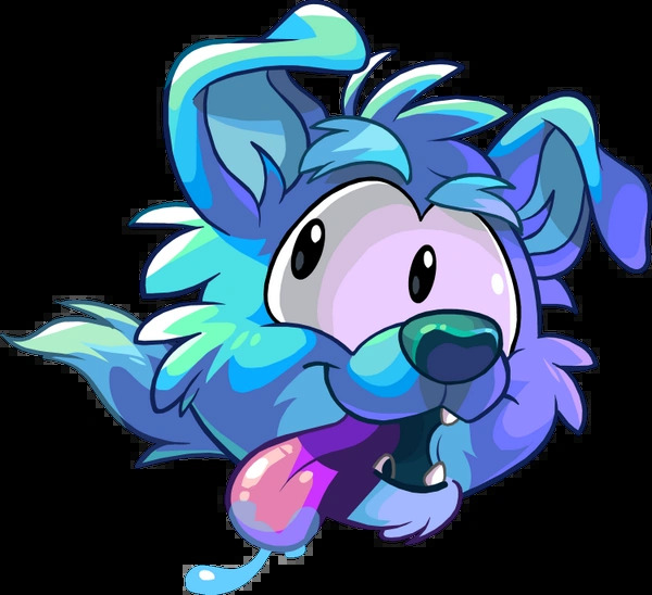 Dog Puffle Blank Meme Template