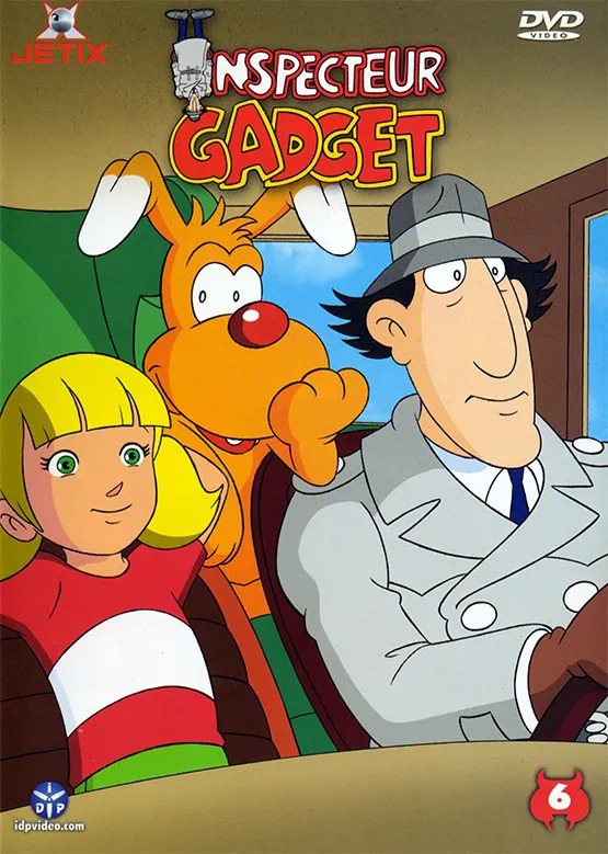 inspecteur gadget Blank Meme Template