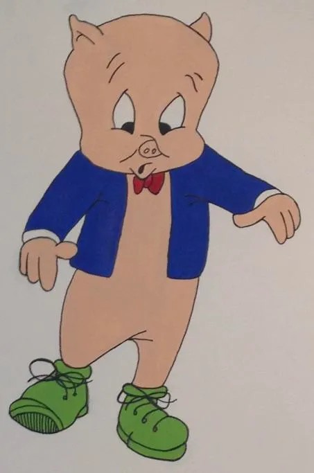 Porky Pig Blank Meme Template