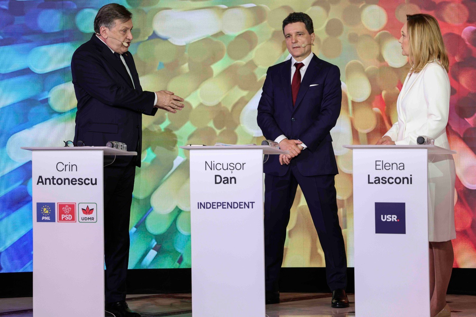 two politicians gang an independent Blank Meme Template