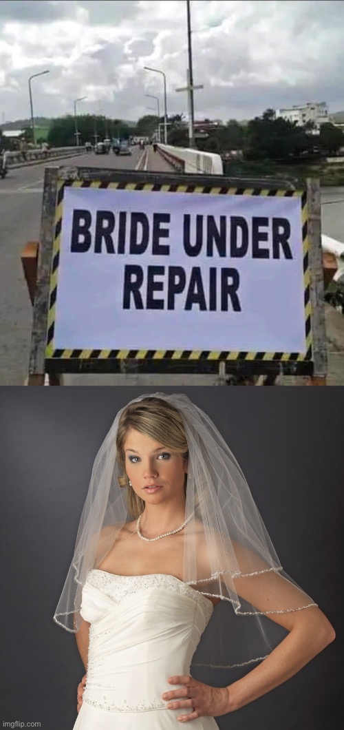 Bride needs fixing | image tagged in bridezilla,angry,repair | made w/ Imgflip meme maker