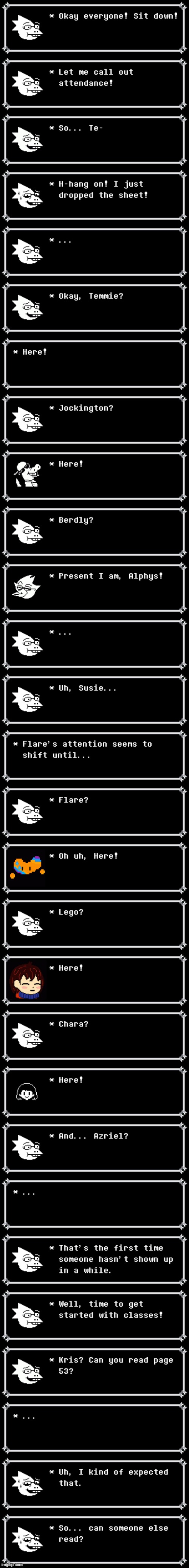 I know you guys said after the clober thing. I just needed to do the first chapter for the school to get started. | made w/ Imgflip meme maker