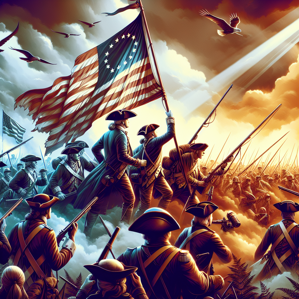 High Quality picture of a US revolution Blank Meme Template