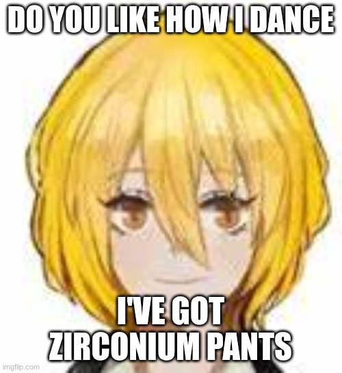 Don Quixote | DO YOU LIKE HOW I DANCE I'VE GOT ZIRCONIUM PANTS | image tagged in don quixote | made w/ Imgflip meme maker