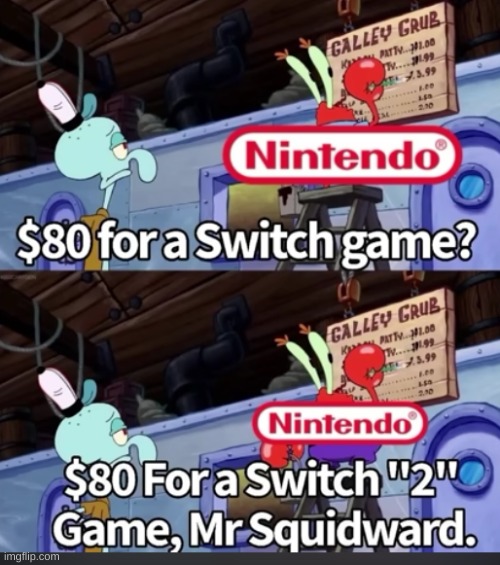 why 80$ | image tagged in nintendo | made w/ Imgflip meme maker