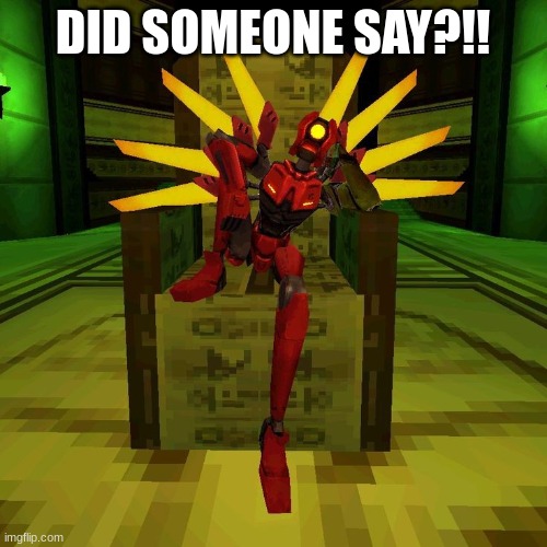 V2 pose | DID SOMEONE SAY?!! | image tagged in v2 pose | made w/ Imgflip meme maker