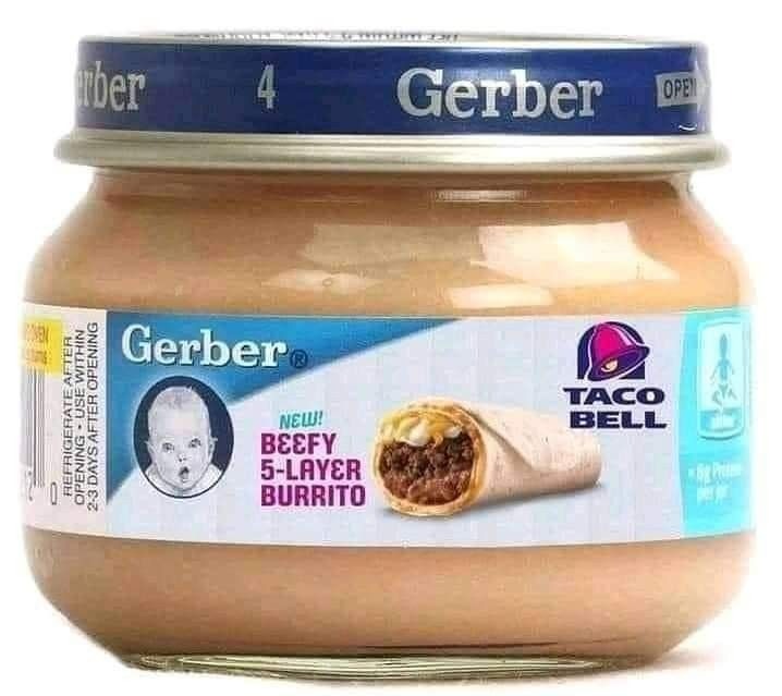 Baby Bell | image tagged in fake,taco bell | made w/ Imgflip meme maker