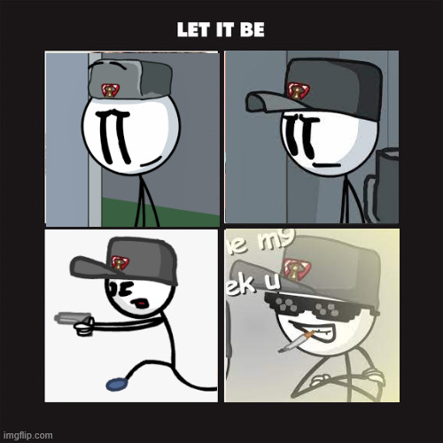 The Wall Guards: Let It Be | made w/ Imgflip meme maker