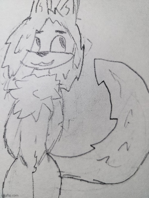 this was like a 1 minute sketch, which is why it sucks compared to my other drawings | made w/ Imgflip meme maker