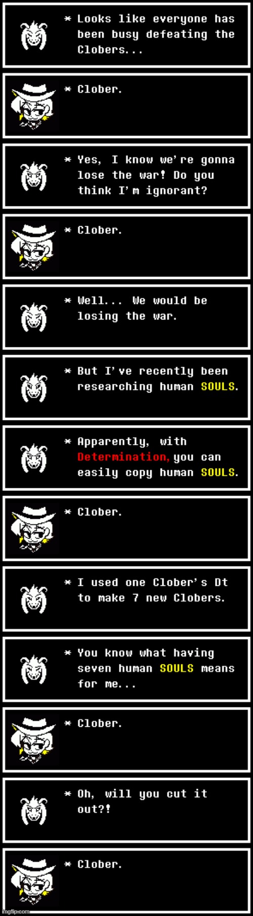 Even azriel is getting tired of Clober… | made w/ Imgflip meme maker