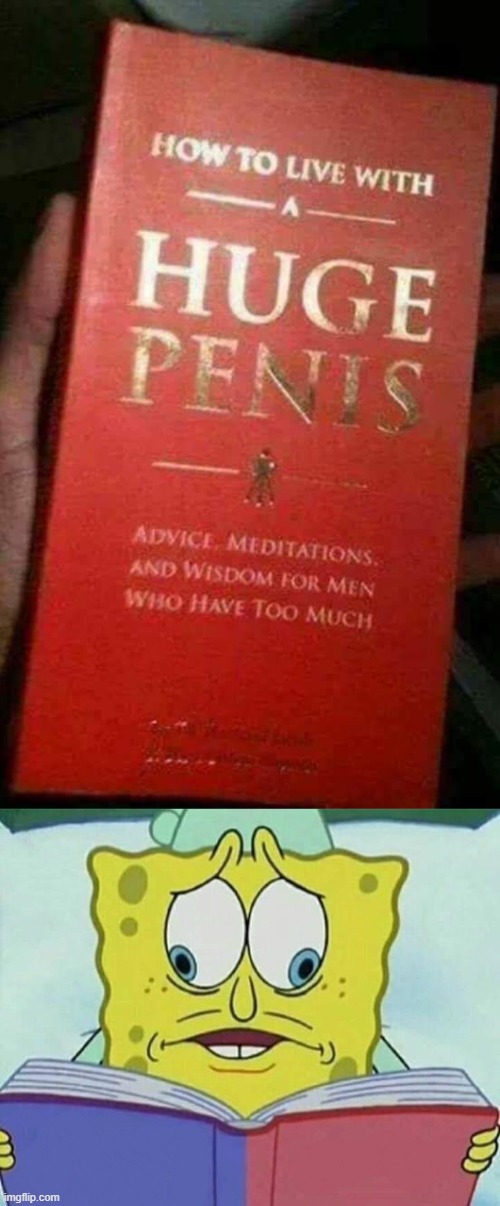 read or no | image tagged in michelle obama's big dick book,cross eyed spongebob | made w/ Imgflip meme maker
