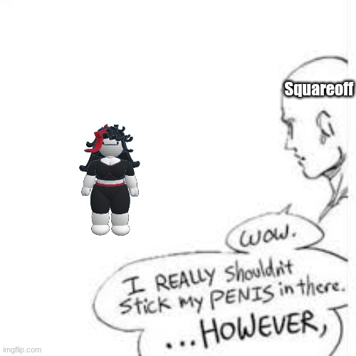 Square-Off lore | Squareoff | image tagged in wow i really shouldn't stick my- | made w/ Imgflip meme maker