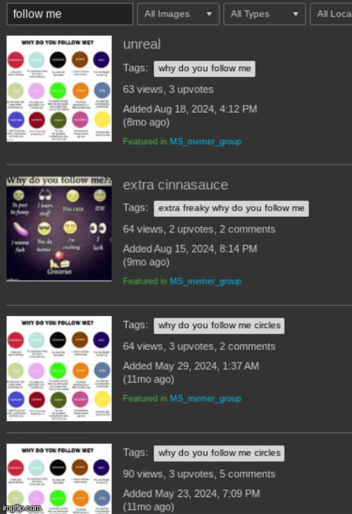 no direct follow begging. good. | made w/ Imgflip meme maker