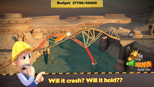 Bridge builder game Blank Meme Template