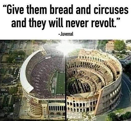 High Quality Bread and circuses Blank Meme Template
