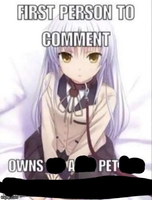 first person to comment owns as a pet for a week | image tagged in if you don't have a pet,you will instantly,die | made w/ Imgflip meme maker