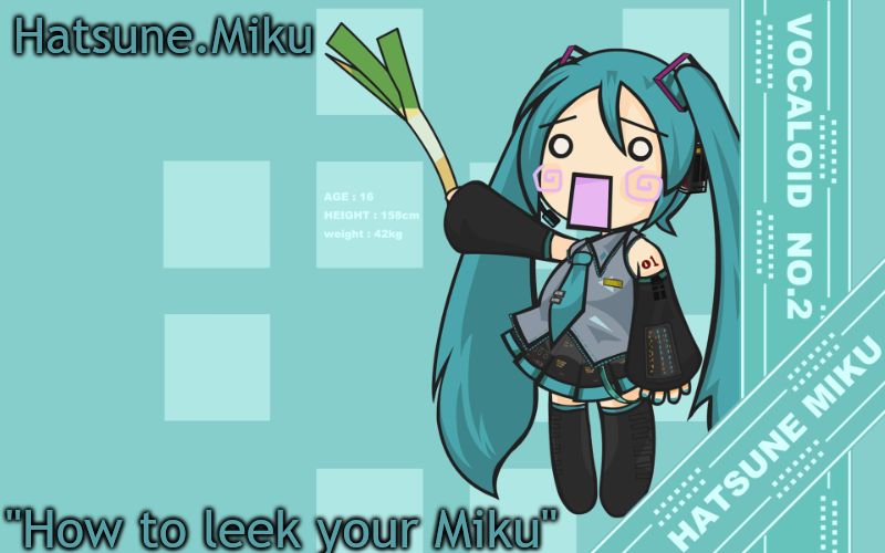 High Quality Hatsune.Miku temp Blank Meme Template