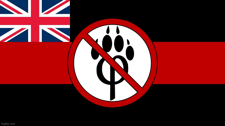 anti furry flag | image tagged in anti furry flag | made w/ Imgflip meme maker