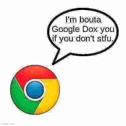 Google Dox | image tagged in google dox | made w/ Imgflip meme maker