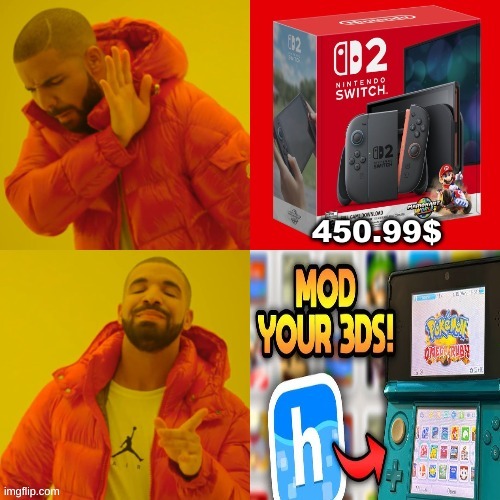 Nintendo Switch 2 meme | image tagged in memes,nintendo switch,3ds,video games,super mario bros,playstation | made w/ Imgflip meme maker