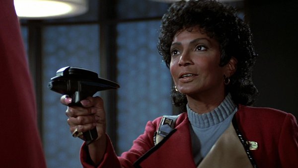 Uhura get in the closet Blank Meme Template