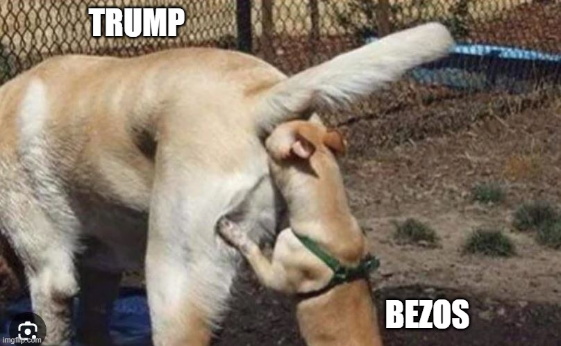 TrumpAmazon | TRUMP; BEZOS | made w/ Imgflip meme maker