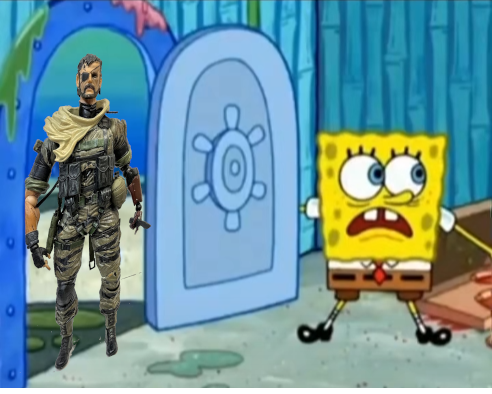 Hello Sponge Bob Blank Meme Template