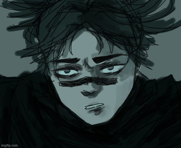 just colored a random sketch i found in my files | made w/ Imgflip meme maker