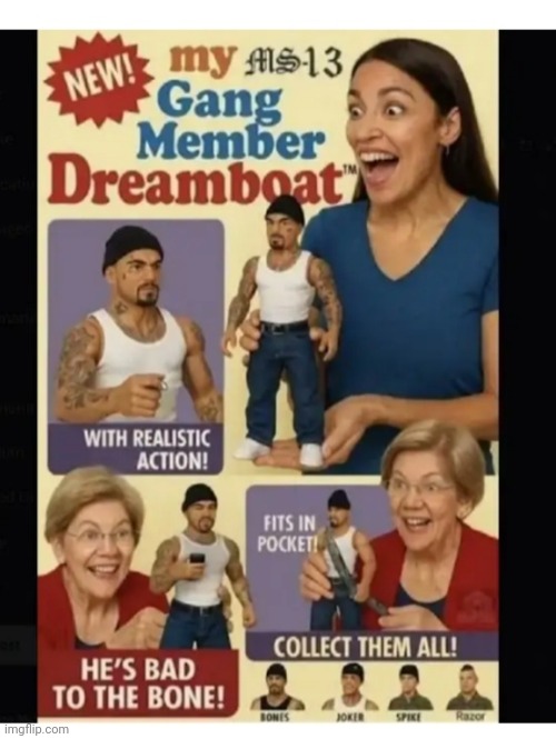 New Toy line for dumbass libs | image tagged in libtards,dumbass,losers,finished | made w/ Imgflip meme maker