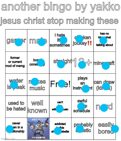 yakko bingo v7 | image tagged in yakko bingo v7 | made w/ Imgflip meme maker