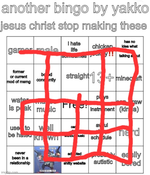 practically soulmates atp </3 | image tagged in yakko bingo v7 | made w/ Imgflip meme maker