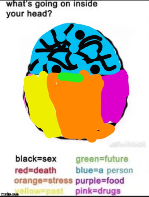 What's going on inside your head? | image tagged in what's going on inside your head | made w/ Imgflip meme maker