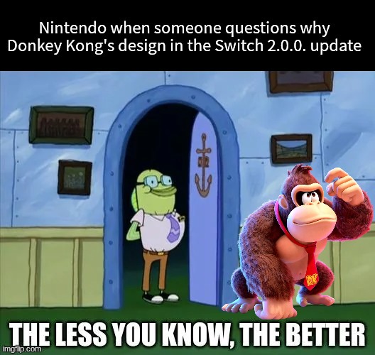 So long Rare Donkey Kong | image tagged in memes,funny,gaming,nintendo | made w/ Imgflip meme maker