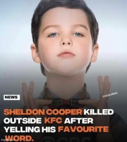 Young Sheldon | made w/ Imgflip meme maker