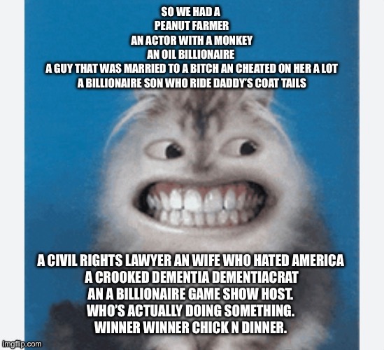 The prez list explained | made w/ Imgflip meme maker
