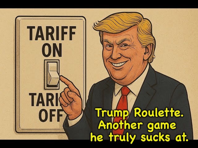Trump Roulette | image tagged in trump switch | made w/ Imgflip meme maker