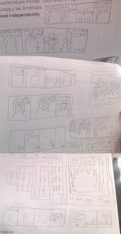 random comics i made when i was bored | image tagged in comics/cartoons | made w/ Imgflip meme maker