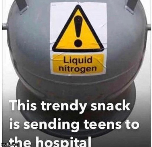 yo this Liquid Nitrogen hits different fr | made w/ Imgflip meme maker