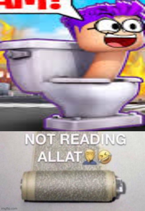 Not Reading Allat | image tagged in not reading allat | made w/ Imgflip meme maker