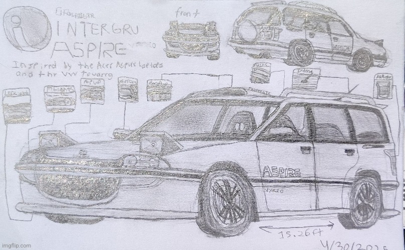 Intagru Aspire: One of my favorite cars I've made | image tagged in random,car,drawling,original | made w/ Imgflip meme maker