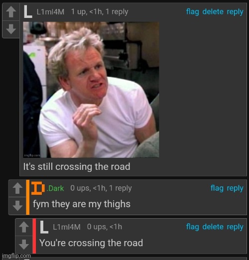 No context (maybe) | image tagged in comment,comments | made w/ Imgflip meme maker